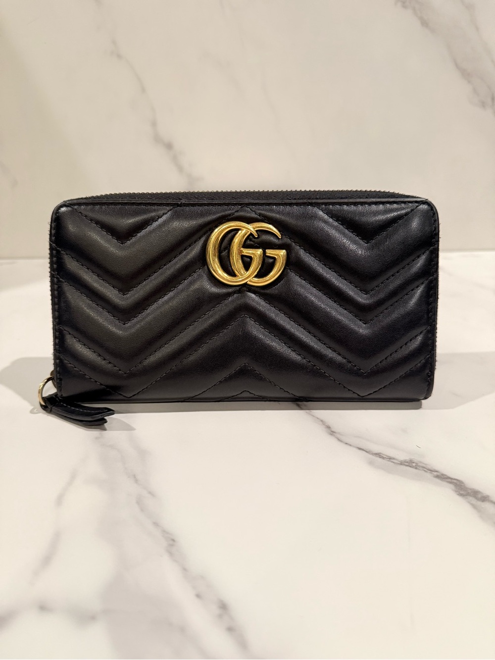Gucci Marmont Zip Around Wallet - Picture 3 of 16